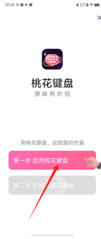 桃花键盘